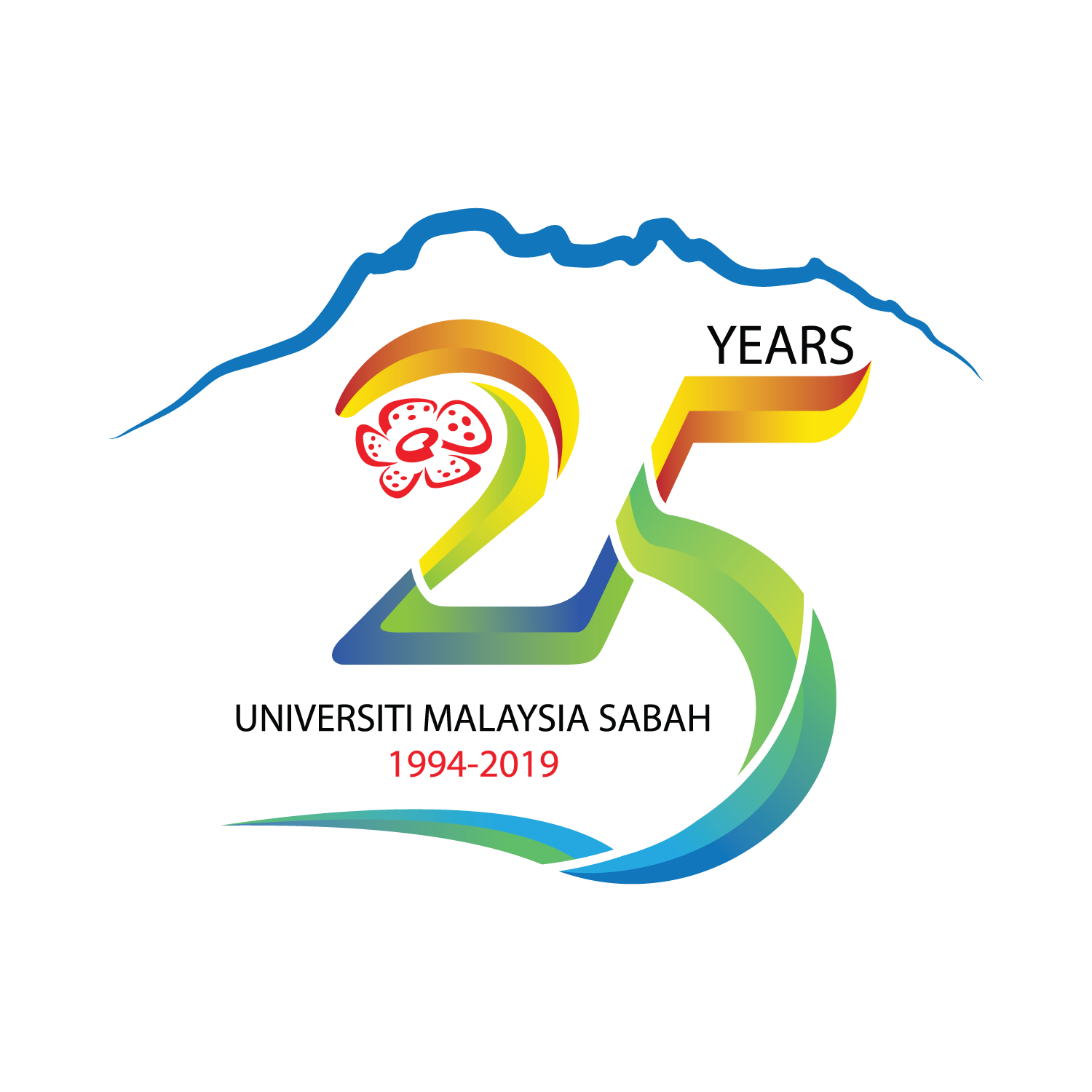 Logo 25Tahun UMS